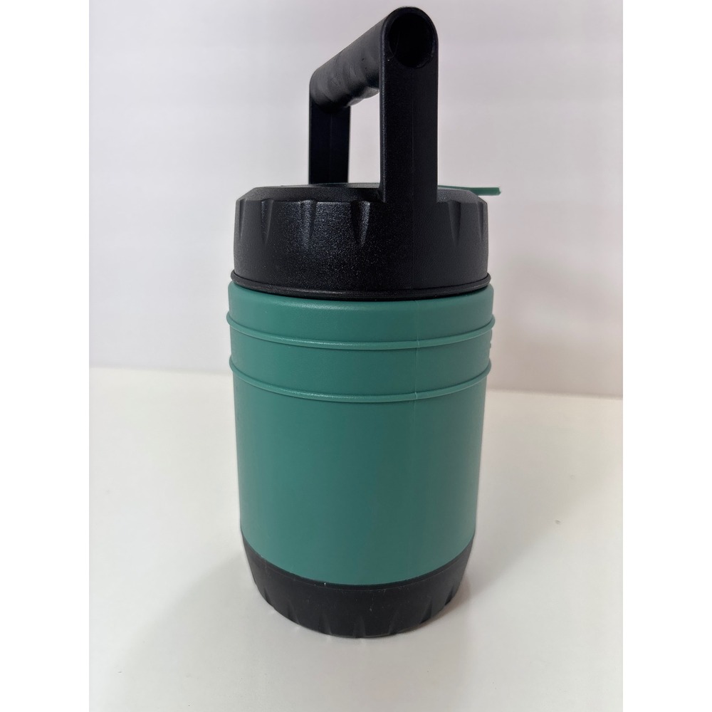 Stanley Aladdin Insulated Soup‎ Food Jar Thermos 10oz Green Black Folding Spoon - Picture 3 of 12